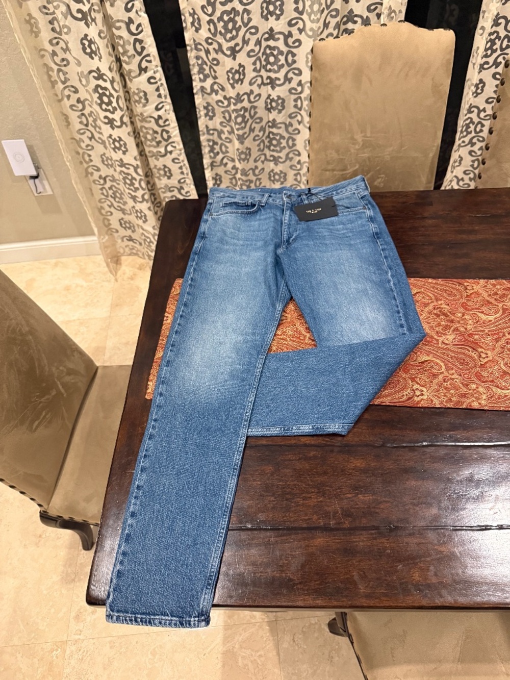 Rag & Bone Men's Size 33x32 Haverhill RB 2 Slim Fit Jeans MSRP $238